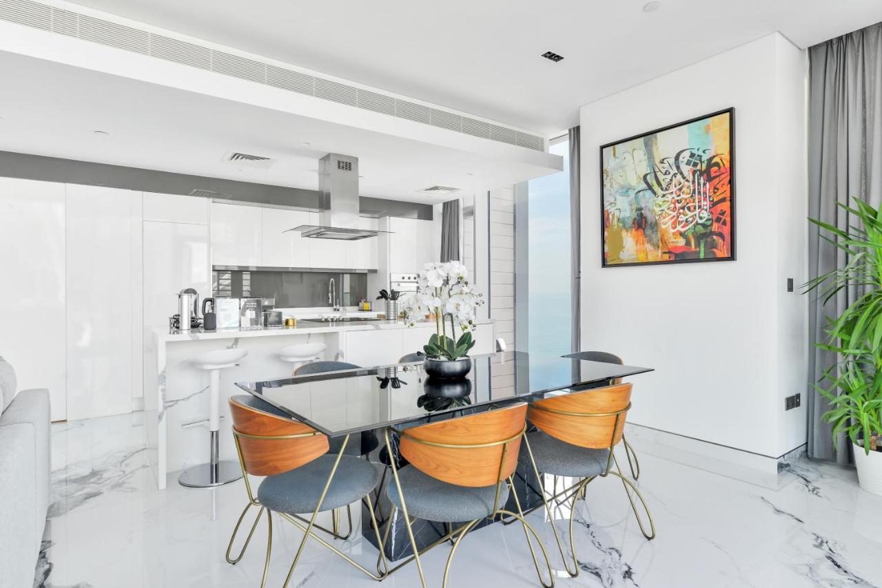 Luxurious 3 Bedroom W Maidroom In Bluewaters Island Dubai Eksteriør billede