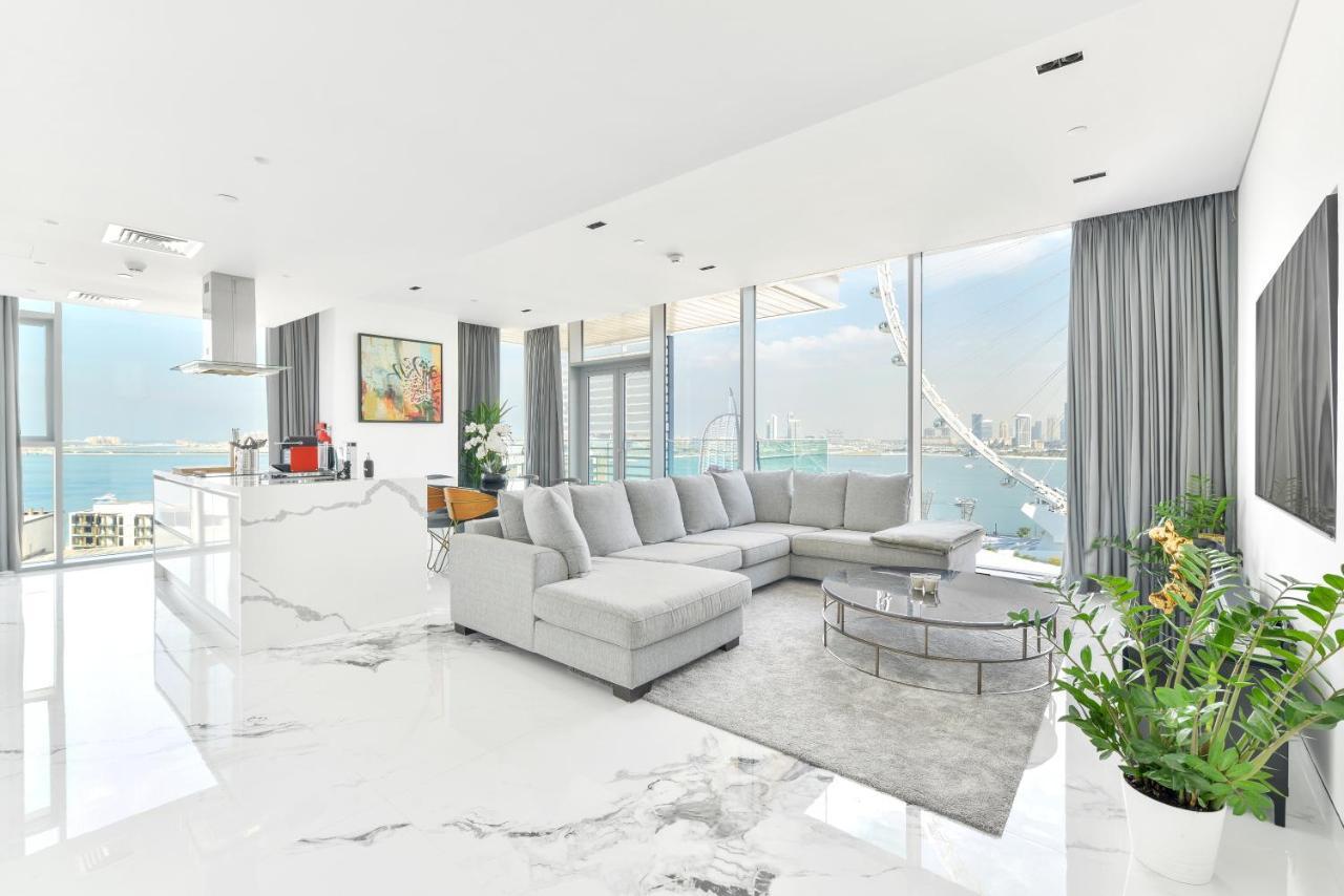 Luxurious 3 Bedroom W Maidroom In Bluewaters Island Dubai Eksteriør billede