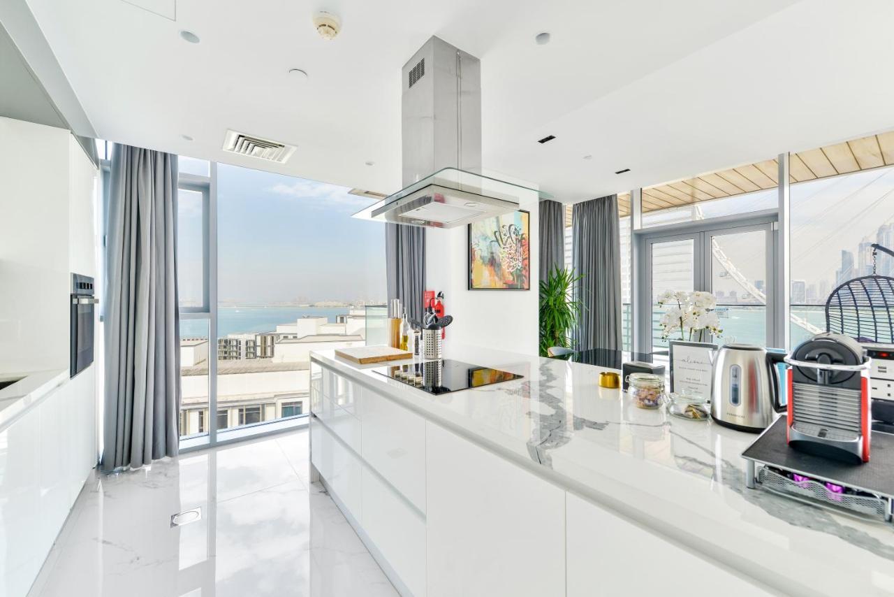Luxurious 3 Bedroom W Maidroom In Bluewaters Island Dubai Eksteriør billede